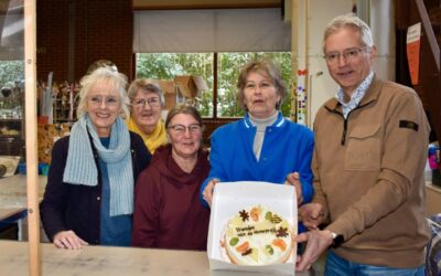 Taart voor Kringloopwinkel Reeuwijk