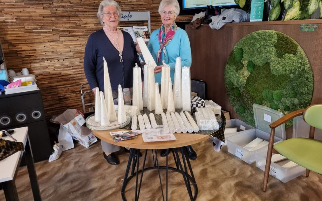 Winterfair Verkoop kaarsen