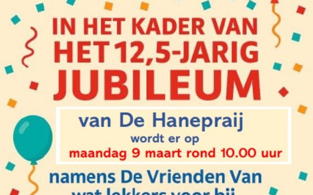 Wat lekkers voor alle bewoners