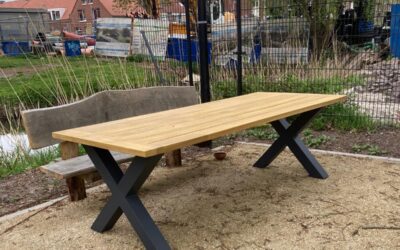 Tuinbank voor de Hanepraij